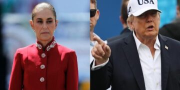 Trump reconoce cooperación con Sheinbaum, pero pide más medidas contra el narcotráfico
