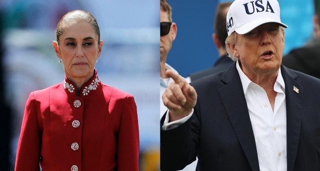 Trump reconoce cooperación con Sheinbaum, pero pide más medidas contra el narcotráfico