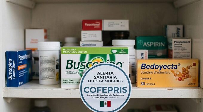 Cofepris alerta por cuatro medicamentos falsificados o adulterados