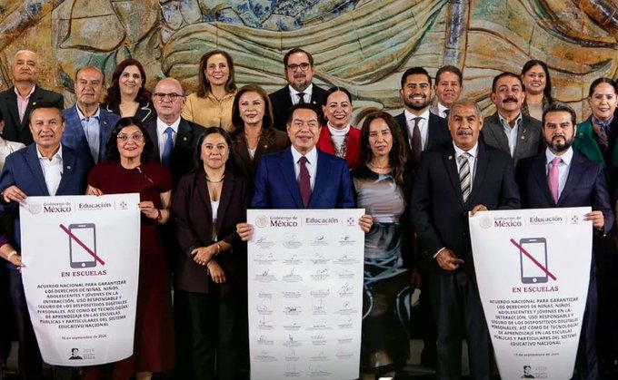 SEP limitará uso de celulares durante la jornada escolar en primaria y secundaria
