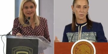 Maru Campos invita a Sheinbaum a la Mesa de Seguridad durante su visita a Chihuahua