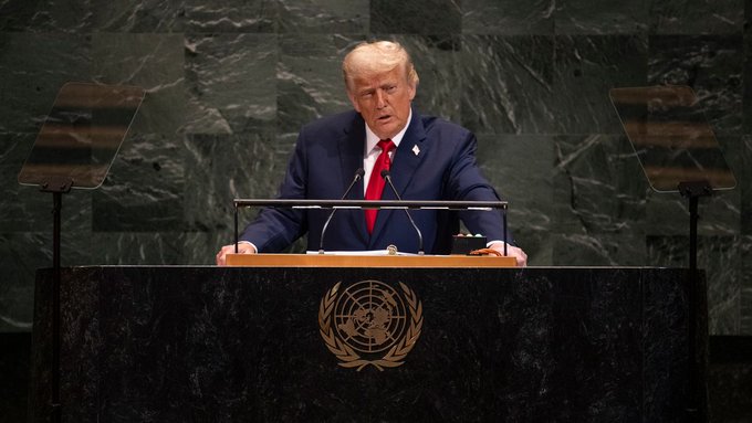 Trump acusa a México de ser el “epicentro” de la violencia de los cárteles en la ONU
