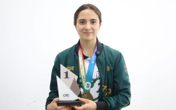 María José Estrada Planell, escaladora poblana, apunta a Brisbane 2032