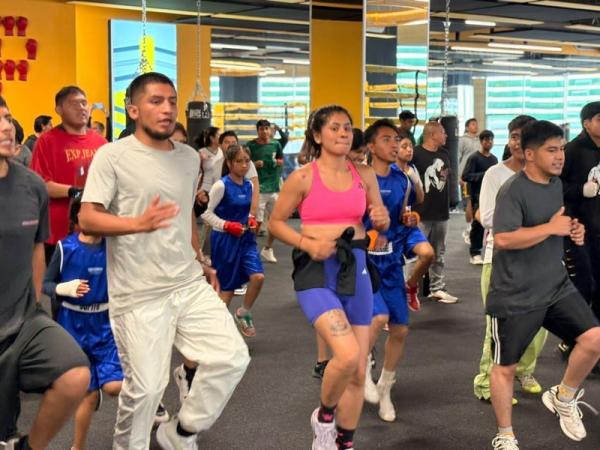 Realiza UDEP magno entrenamiento de box