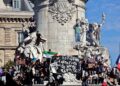 Protestas estudiantiles en Francia escalan y obligan a la policía a dispersar a miles en París