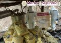 Aseguran metanfetamina y precursores químicos en laboratorio clandestino de Durango
