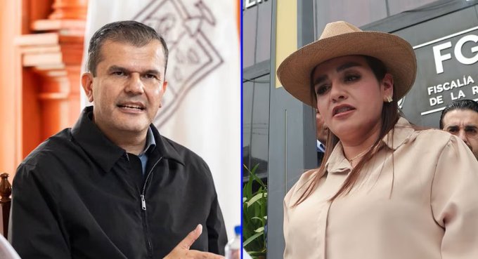 Grecia Quiroz y Juan Manzo intercambian acusaciones tras el asesinato de Carlos Manzo