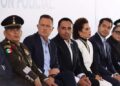 Segob revisa encuentro de Ronald Johnson y Mauricio Kuri durante acto policial en Querétaro