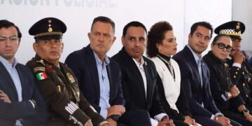 Segob revisa encuentro de Ronald Johnson y Mauricio Kuri durante acto policial en Querétaro