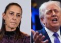 Trump cuestiona la llegada de Sheinbaum a la Presidencia y recuerda su pasado en la danza