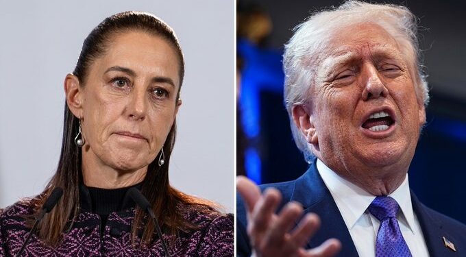Trump cuestiona la llegada de Sheinbaum a la Presidencia y recuerda su pasado en la danza