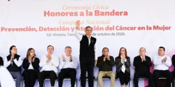 Ninguna mujer que lucha contra el cáncer estará sola en Tamaulipas: Américo Villarreal