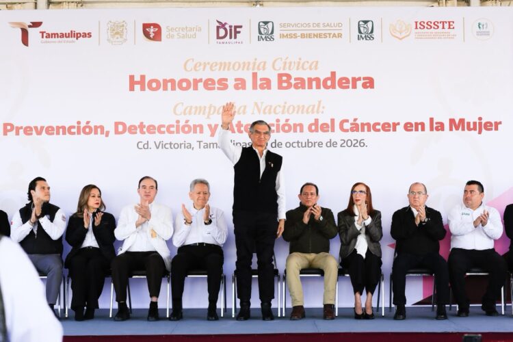 Ninguna mujer que lucha contra el cáncer estará sola en Tamaulipas: Américo Villarreal