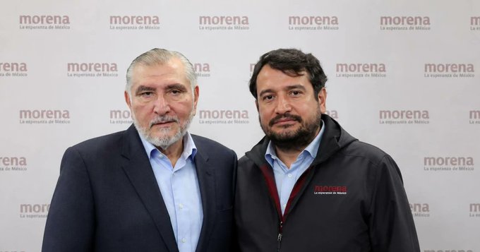 Adán Augusto defiende a Andy López Beltrán y califica los señalamientos de “campaña mediática brutal”