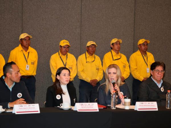 Acuerdan ocho entidades enfrentar solidariamente los incendios forestales