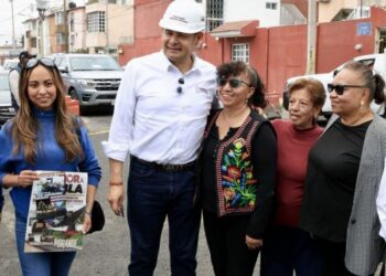 Gobierno del Estado transforma vialidades con apoyo de Pemex y trenes de pavimento