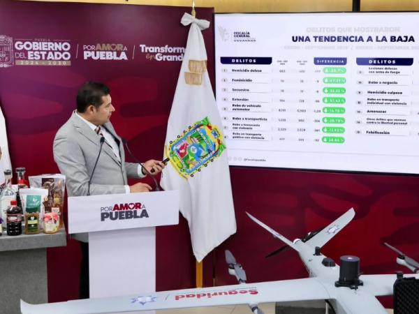 Coordinación entre federación y estado reduce delitos para proteger vidas