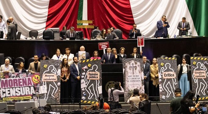 “Ley Antimemes” prevé hasta cinco años de prisión por uso engañoso de símbolos oficiales